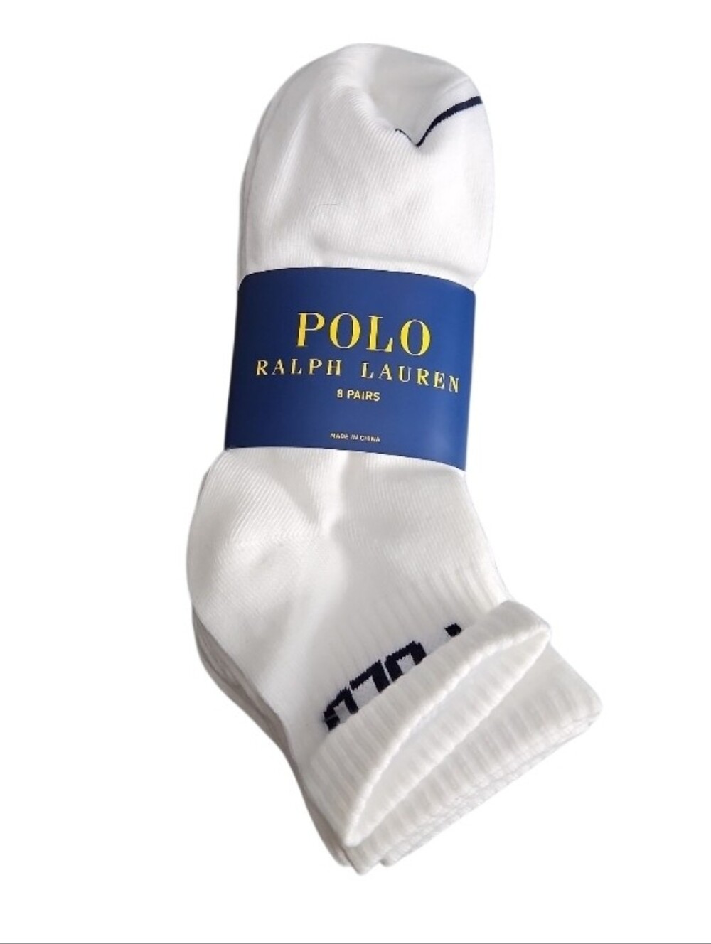 Polo Ralph Lauren Classic Sport 6-Pair Men's Low Cut Socks Black with Gray Pony